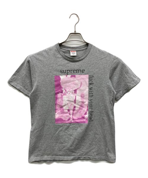 SUPREME（シュプリーム）Supreme (シュプリーム) Fuck With You Head Tee グレー サイズ:Sの古着・服飾アイテム