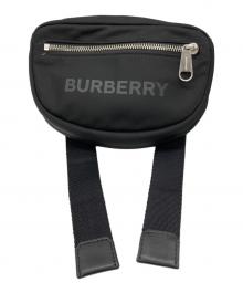 BURBERRY（バーバリー）の古着「ナイロンウエストバッグ」｜ブラック