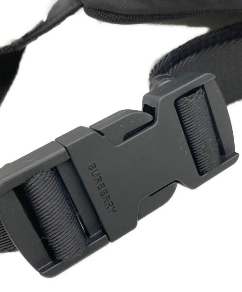 BURBERRY（バーバリー）BURBERRY (バーバリー) ナイロンウエストバッグ ブラックの古着・服飾アイテム