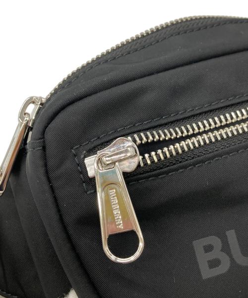 BURBERRY（バーバリー）BURBERRY (バーバリー) ナイロンウエストバッグ ブラックの古着・服飾アイテム