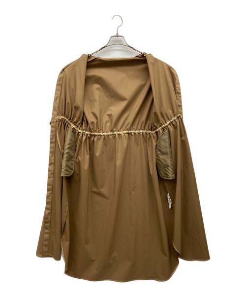 SOEJU（ソージュ）SOEJU (ソージュ) リモンタコートワンピース ブラウン サイズ:Sの古着・服飾アイテム