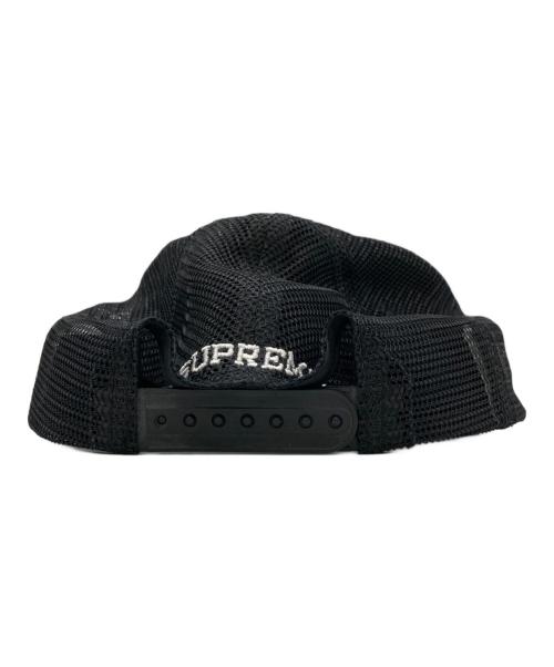 SUPREME（シュプリーム）SUPREME (シュプリーム) メッシュキャップ ブラックの古着・服飾アイテム