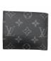 LOUIS VUITTON (ルイ ヴィトン) ポルトフォイユ・マルコNM ブラック：45000円