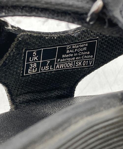 Dr.Martens（ドクターマーチン）Dr.Martens (ドクターマーチン) BALFOUR ブラック サイズ:UK5の古着・服飾アイテム