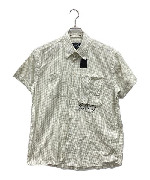 RAF SIMONS（ラフシモンズ）RAF SIMONS (ラフシモンズ) FRED PERRY (フレッドペリー) 半袖シャツ イエロー サイズ:36の古着・服飾アイテム