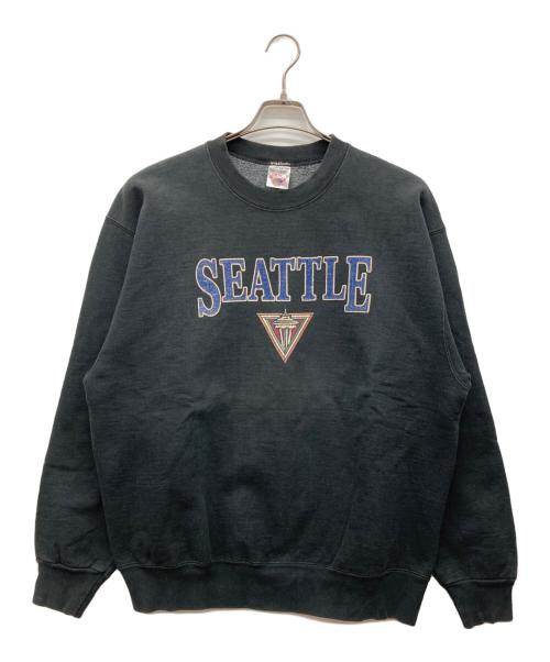 FRUIT OF THE LOOM（フルーツオブザルーム）FRUIT OF THE LOOM (フルーツオブザルーム) スウェット ブラック サイズ:Lの古着・服飾アイテム