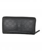 GUCCIグッチ）の古着「GG長財布」｜ブラック