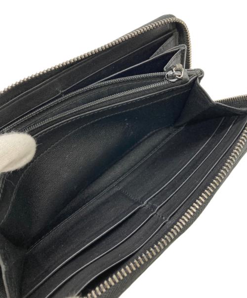 GUCCI（グッチ）GUCCI (グッチ) GG長財布 ブラックの古着・服飾アイテム