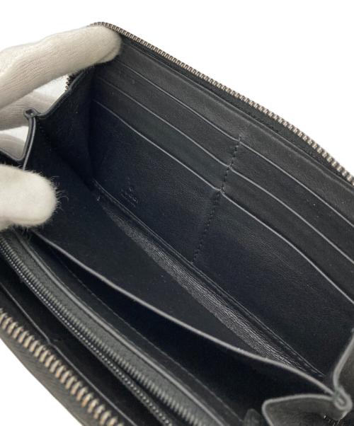 GUCCI（グッチ）GUCCI (グッチ) GG長財布 ブラックの古着・服飾アイテム