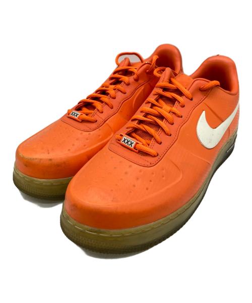 NIKE（ナイキ）NIKE (ナイキ) AIR FORCE 1 FOAMPOSITE PRO LOW QS オレンジ サイズ:US10.5の古着・服飾アイテム