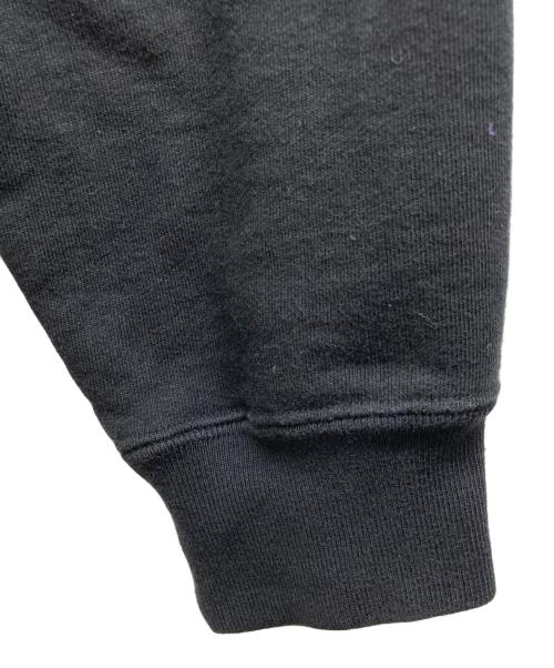 SUPREME（シュプリーム）Supreme (シュプリーム) Leopard Panel Half Zip Sweatshirt ブラック サイズ:Mの古着・服飾アイテム