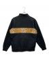 Supreme (シュプリーム) Leopard Panel Half Zip Sweatshirt ブラック サイズ:M：16000円
