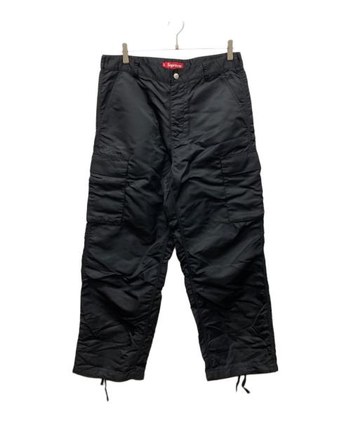 SUPREME（シュプリーム）Supreme (シュプリーム) nylon cargo pant ブラック サイズ:32の古着・服飾アイテム