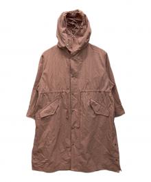 H BEAUTY&YOUTH UNITED ARROWS（エイチ ビューティアンドユース ユナイテッドアローズ）の古着「HOOD PONCHO」｜ピンク