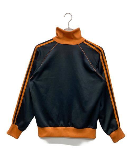 adidas（アディダス）adidas (アディダス) トラックジャケット ブラック×オレンジ サイズ:不明の古着・服飾アイテム