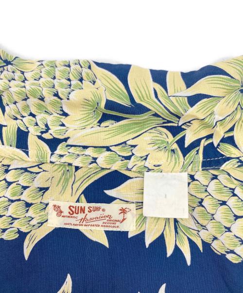 Sun Surf（サンサーフ）Sun Surf (サンサーフ) アロハシャツ ブルー サイズ:不明の古着・服飾アイテム