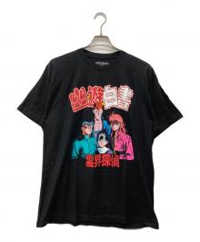 幽遊白書（ユウユウハクショ）の古着「アニメTシャツ」｜ブラック