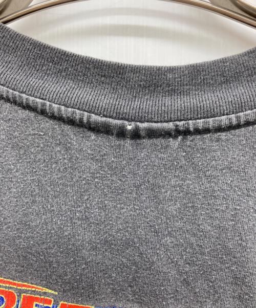 Hanes（ヘインズ）Hanes (ヘインズ) ロングスリーブアニメカットソー ブラック サイズ:ADUKT XL(46-48)の古着・服飾アイテム