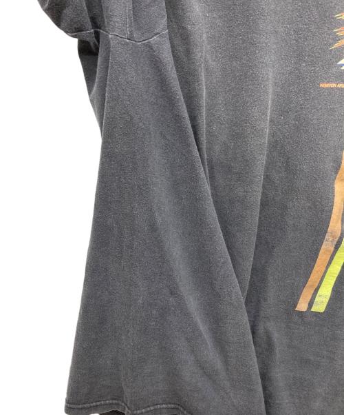 Hanes（ヘインズ）Hanes (ヘインズ) ロングスリーブアニメカットソー ブラック サイズ:ADUKT XL(46-48)の古着・服飾アイテム