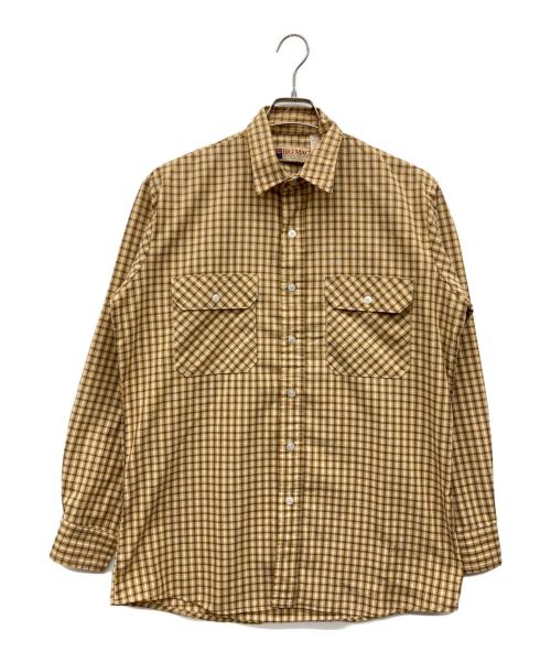 big mac（ビッグマック）BIG MAC (ビッグマック) チェックシャツ ブラウン サイズ:M/M REGULAR 15-15 1/2の古着・服飾アイテム