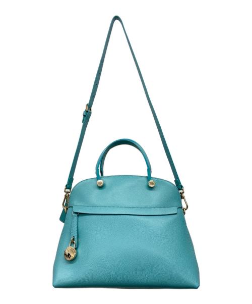 FURLA（フルラ）FURLA (フルラ) 2WAYバッグ ブルーの古着・服飾アイテム