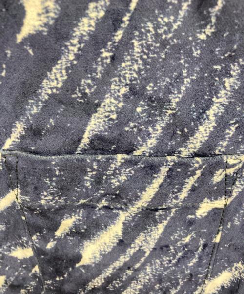 MARNI（マルニ）MARNI (マルニ) MARBLE PRINTED VELVET SHIRTS ネイビー サイズ:46の古着・服飾アイテム