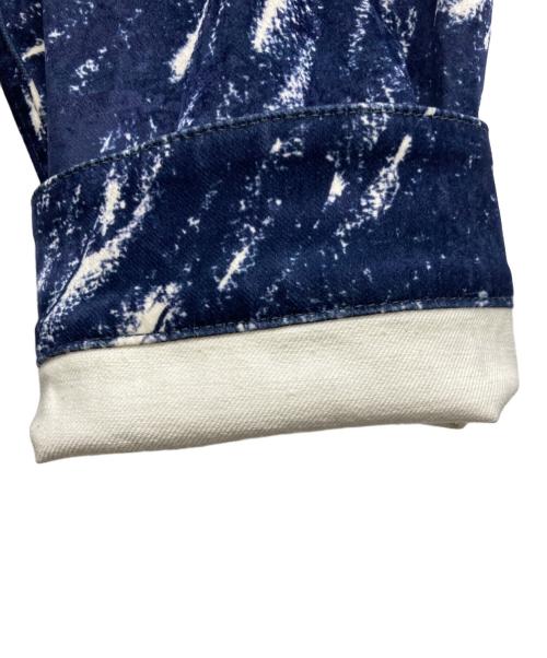 MARNI（マルニ）MARNI (マルニ) MARBLE PRINTED VELVET SHIRTS ネイビー サイズ:46の古着・服飾アイテム