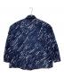 MARNI (マルニ) MARBLE PRINTED VELVET SHIRTS ネイビー サイズ:46：45000円