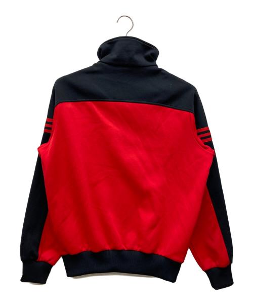 adidas（アディダス）adidas (アディダス) トラックジャケット ブラック×レッド サイズ:4の古着・服飾アイテム