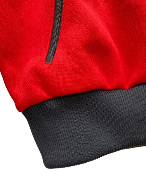 adidas（アディダス）adidas (アディダス) トラックジャケット ブラック×レッド サイズ:4の古着・服飾アイテム