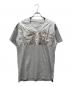 Maison Margiela（メゾンマルジェラ）の古着「エイズTシャツ」｜シルバー×グレー