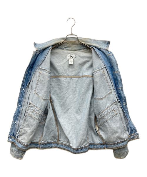 Calvin Klein（カルバンクライン）Calvin Klein (カルバンクライン) デニムジャケット インディゴ サイズ:Mの古着・服飾アイテム