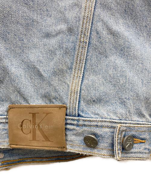 Calvin Klein（カルバンクライン）Calvin Klein (カルバンクライン) デニムジャケット インディゴ サイズ:Mの古着・服飾アイテム