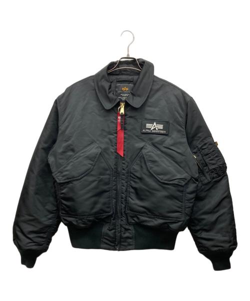 ALPHA（アルファ）ALPHA (アルファ) CWU-45/Pフライトジャケット ブラック サイズ:L C,96-104cm、T175-185cmの古着・服飾アイテム