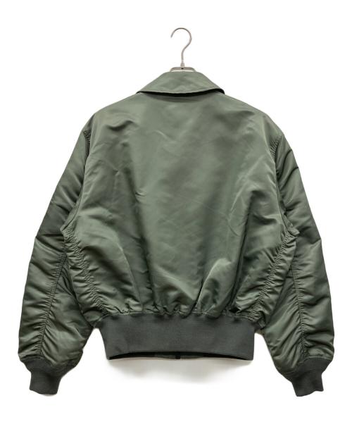 ALPHA（アルファ）ALPHA (アルファ) CWU-36Pフライトジャケット オリーブ サイズ:L C,96-104cm、T175-185cmの古着・服飾アイテム