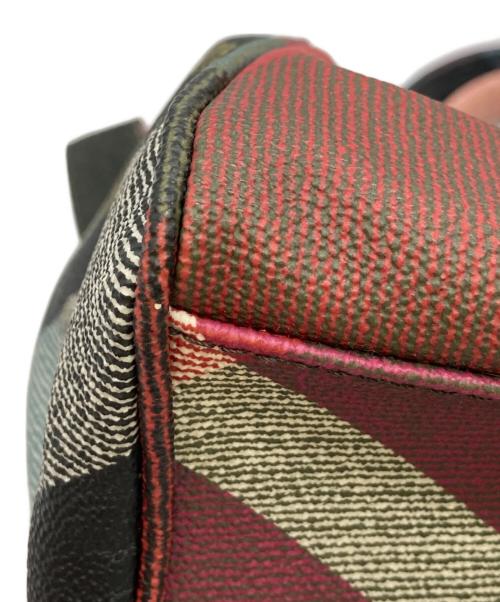 Vivienne Westwood（ヴィヴィアンウエストウッド）Vivienne Westwood (ヴィヴィアンウエストウッド) ミニボストンバッグ オリーブの古着・服飾アイテム