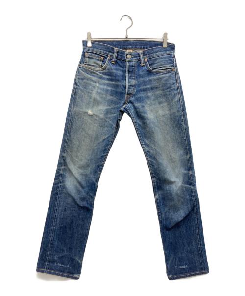 RRL（ダブルアールエル）RRL (ダブルアールエル) セルビッチデニムパンツ インディゴ サイズ:29×32 175/78Aの古着・服飾アイテム