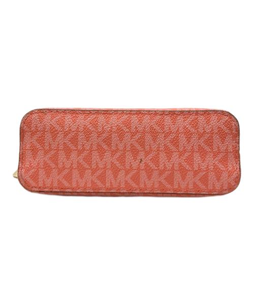 MICHAEL KORS（マイケル・コース）MICHAEL KORS (マイケルコース) コスメポーチ ピンクの古着・服飾アイテム