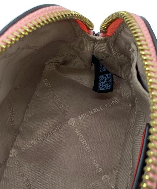 MICHAEL KORS（マイケル・コース）MICHAEL KORS (マイケルコース) コスメポーチ ピンクの古着・服飾アイテム