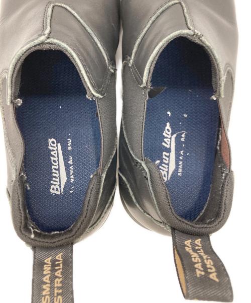 BLUND STONE（ブランドストーン）BLUND STONE (ブランドストーン) ショートサイドゴアブーツ ブラック サイズ:8の古着・服飾アイテム