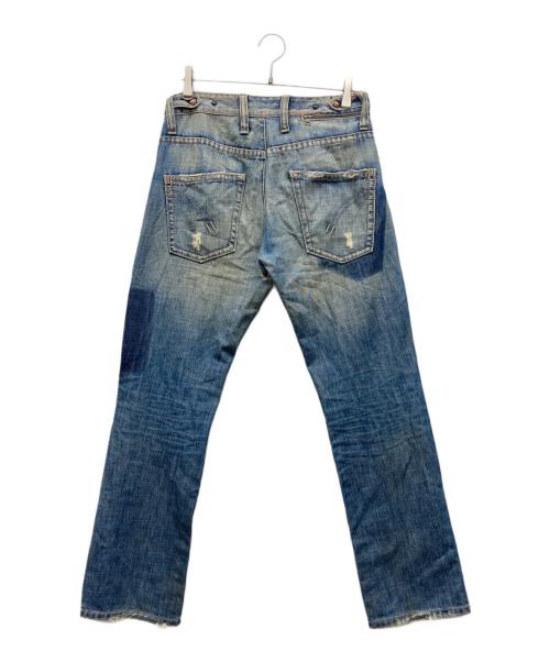 NEIL BARRETT（ニールバレット）NEIL BARRETT (ニールバレット) ユーズド加工デニムパンツ インディゴ サイズ:30の古着・服飾アイテム