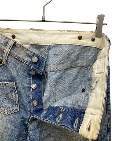 NEIL BARRETT（ニールバレット）NEIL BARRETT (ニールバレット) ユーズド加工デニムパンツ インディゴ サイズ:30の古着・服飾アイテム