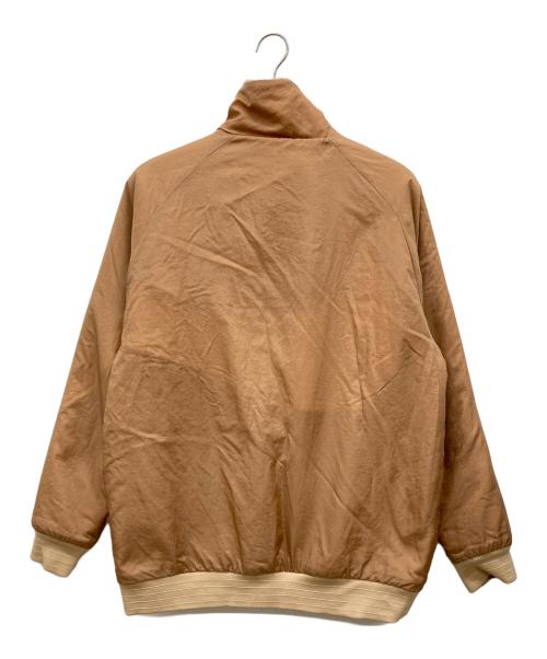 NIKE（ナイキ）NIKE (ナイキ) スウッシュ フルジップ ボア ジャケット フリース ブラウン サイズ:Lの古着・服飾アイテム
