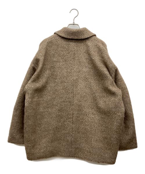 MANOF（マノフ）MANOF (マノフ) SHAGGY TAILORED COAT ブラウン サイズ:Sの古着・服飾アイテム