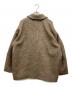 MANOF (マノフ) SHAGGY TAILORED COAT ブラウン サイズ:S：5000円