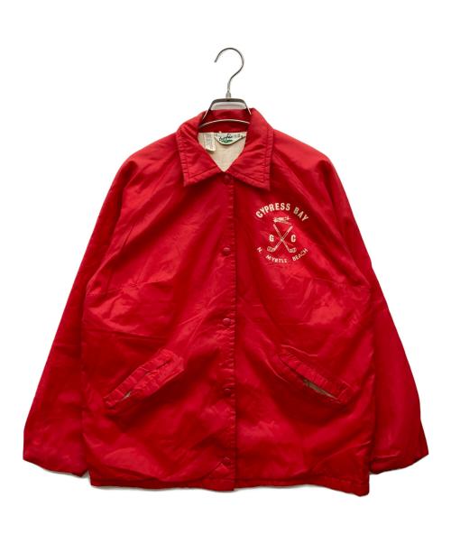 turfer（ターファー）turfer (ターファー) コーチジャケット レッド サイズ:Mの古着・服飾アイテム