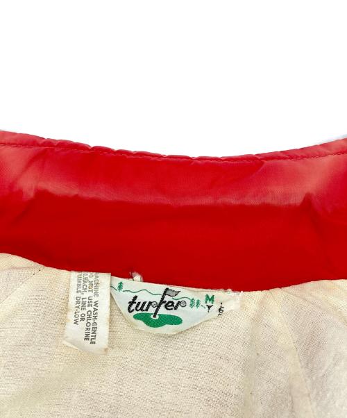 turfer（ターファー）turfer (ターファー) コーチジャケット レッド サイズ:Mの古着・服飾アイテム
