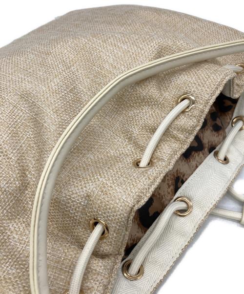 LeSportsac（レスポートサック）LeSportsac (レスポートサック) MED DRAWSTRING BAG ベージュの古着・服飾アイテム