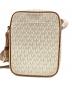 MICHAEL KORS (マイケルコース) モノグラムショルダーバッグ ベージュ：5000円
