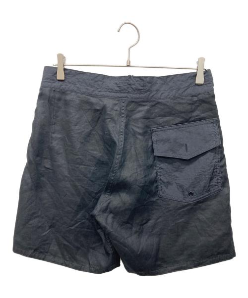 GANRYU（ガンリュウ）GANRYU (ガンリュウ) リネンショートパンツ ブラック サイズ:Sの古着・服飾アイテム